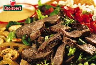 Steak Fajitas at Applebees