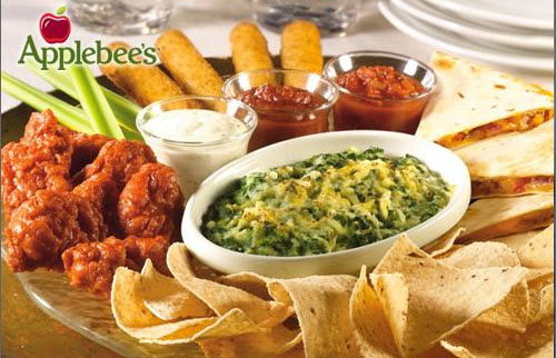Sampler at Applebees