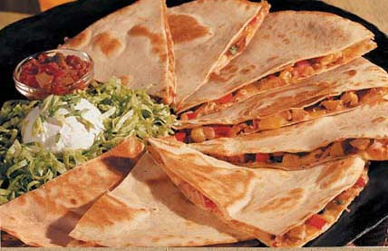 Chicken Quesadilla at Armadillo's