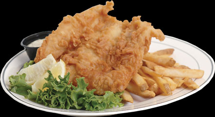 Ale-Battered Fish and Chips at Breckenridge