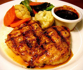 Chicken Dinner at Outback Steakhouse