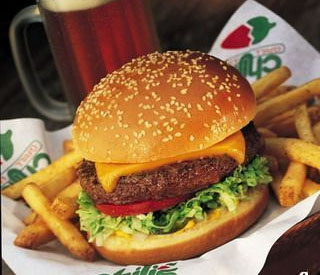 Burger Meal at Chilis Grill & Bar