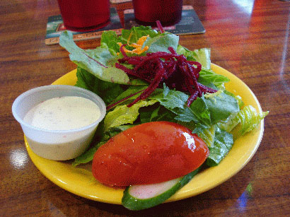Side Salad at City Diner