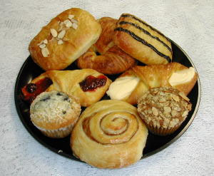 Pastries at City Diner