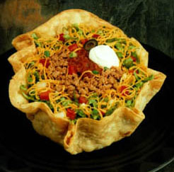 Taco Salad at Hungry Toad