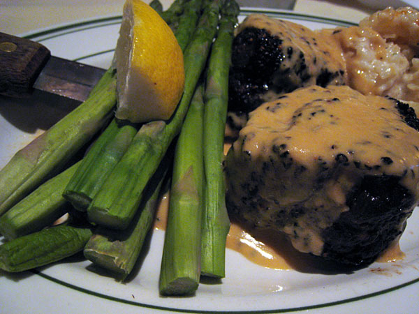 Steak meal at Butch's