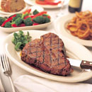 Steak entree at Steak Pit