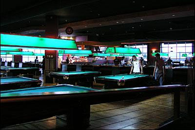 Pool Tables at Table Steak East in Denver